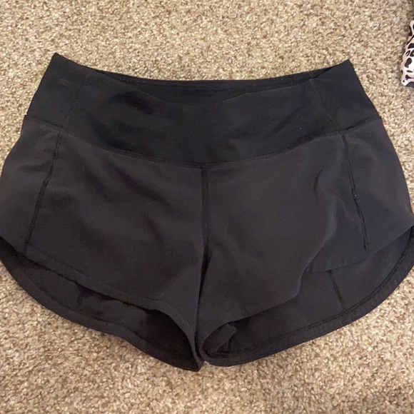 lululemon athletica Pants - Black Lululemon Speed Up shorts size 0